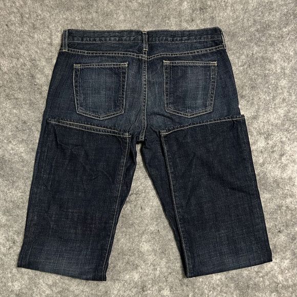 Vintage J. Crew HIPSLUNG Jeans Women's 32S Straight Leg Dark Wash 100% Cotton - Picture 15 of 17